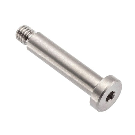Shoulder Screw, 6g Thr Sz, 6mm Thr Lg, 30 mm Shoulder Lg, 316 Stainless Steel MPN:STR402M6X30-ST