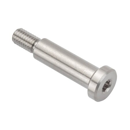 Shoulder Screw, 6g Thr Sz, 11mm Thr Lg, 25 mm Shoulder Lg, 316 Stainless Steel MPN:STR402M8X25
