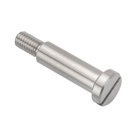 Shoulder Screw, 6g Thr Sz, 11mm Thr Lg, 25 mm Shoulder Lg, 316 Stainless Steel MPN:STR402M8X25S