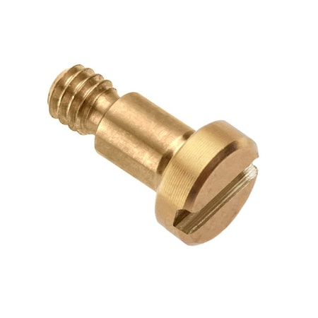 Shoulder Screw, 2A Thr Sz, 5/32 Thr Lg, 1/4 in Shoulder Lg, Brass MPN:STR40618C04