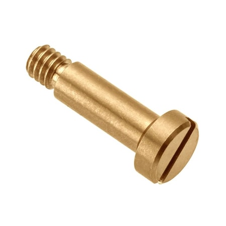Shoulder Screw, 2A Thr Sz, 3/16 Thr Lg, 5/8 in Shoulder Lg, Brass MPN:STR40631C10