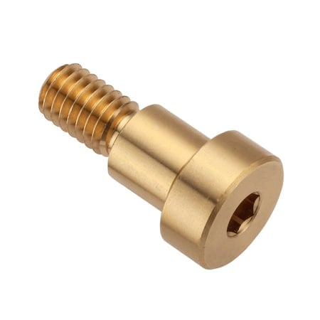 Shoulder Screw, #10-32 Thr Sz, 1/4 in Thr Lg, 3/8 in Shoulder Lg, 18-8 Stainless Steel MPN:STR50010F06