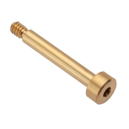 Shoulder Screw, 2A Thr Sz, 5/32 Thr Lg, 3/4 in Shoulder Lg, Brass MPN:STR55018C12