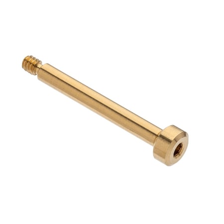 Shoulder Screw, 2A Thr Sz, 5/32 Thr Lg, 1 in Shoulder Lg, Brass MPN:STR55018C16