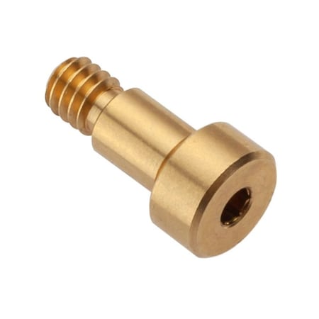 Shoulder Screw, 2A Thr Sz, 3/16 Thr Lg, 1/4 in Shoulder Lg, Brass MPN:STR55031C04