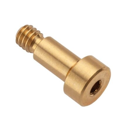 Shoulder Screw, 2A Thr Sz, 3/16 Thr Lg, 5/16 in Shoulder Lg, Brass MPN:STR55031C05