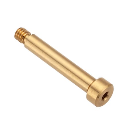 Shoulder Screw, 2A Thr Sz, 3/16 Thr Lg, 1 in Shoulder Lg, Brass MPN:STR55031C16