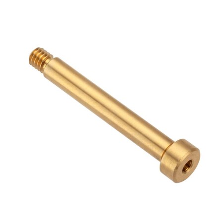 Shoulder Screw, 2A Thr Sz, 3/16 Thr Lg, 1-1/4 in Shoulder Lg, Brass MPN:STR55031C20