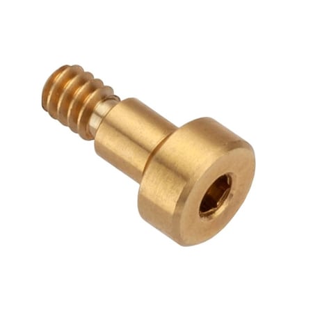 Shoulder Screw, 2A Thr Sz, 3/16 Thr Lg, 3/16 in Shoulder Lg, Brass MPN:STR55053C03