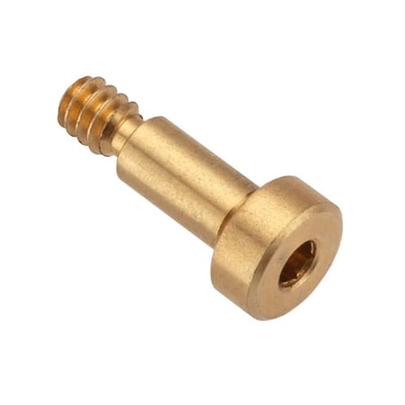 Shoulder Screw, 2A Thr Sz, 3/16 Thr Lg, 5/16 in Shoulder Lg, Brass MPN:STR55053C05