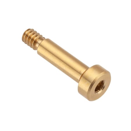 Shoulder Screw, 2A Thr Sz, 3/16 Thr Lg, 1/2 in Shoulder Lg, Brass MPN:STR55053C08