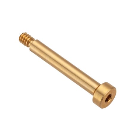 Shoulder Screw, 2A Thr Sz, 3/16 Thr Lg, 1 in Shoulder Lg, Brass MPN:STR55053C16
