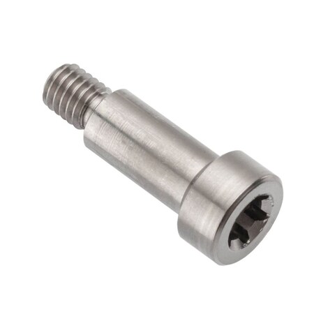 Shoulder Screw, 2A Thr Sz, 1/4 in Thr Lg, 1/2 in Shoulder Lg, 18-8 Stainless Steel MPN:STR55214F08