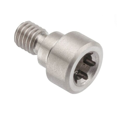Shoulder Screw, 2A Thr Sz, 1/4 in Thr Lg, 1/8 in Shoulder Lg, 316 Stainless Steel MPN:STR55314F02