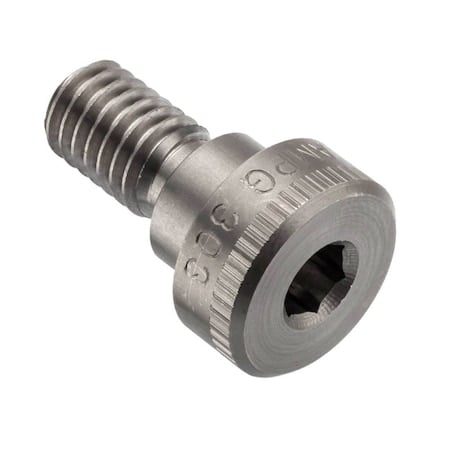 Shoulder Screw, 3A Thr Sz, 5/8 Thr Lg, 1/4 in Shoulder Lg, 18-8 Stainless Steel MPN:STR60112C04