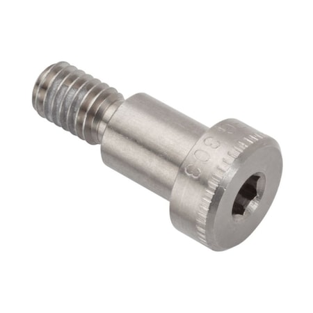 Self-Locking Shoulder Screws, 3A Thr Sz, 5/8 Thr Lg, 1/2 in Shoulder Lg, 18-8 Stainless Steel MPN:STR60112C08-PATCH
