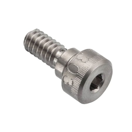 Shoulder Screw, 3A Thr Sz, 3/8 Thr Lg, 1/8 in Shoulder Lg, 18-8 Stainless Steel MPN:STR60114C02