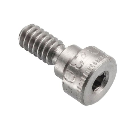 Self-Locking Shoulder Screws, 3A Thr Sz, 1/4 in Thr Lg, 1/8 in Shoulder Lg, 18-8 Stainless Steel MPN:STR60114C02-PATCH