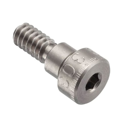 Shoulder Screw, 3A Thr Sz, 3/8 Thr Lg, 3/16 in Shoulder Lg, 18-8 Stainless Steel MPN:STR60114C03