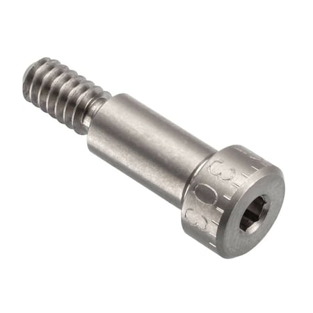 Shoulder Screw, 3A Thr Sz, 3/8 Thr Lg, 1/2 in Shoulder Lg, 18-8 Stainless Steel MPN:STR60114C08
