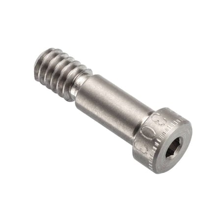 Shoulder Screw, 2A Thr Sz, 3/8 Thr Lg, 1/2 in Shoulder Lg, 18-8 Stainless Steel MPN:STR60114C08-OST