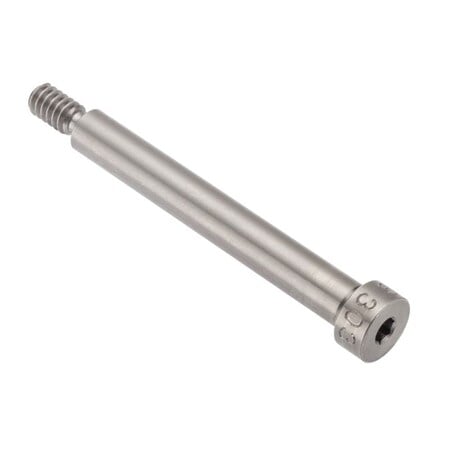 Shoulder Screw, 3A Thr Sz, 3/8 Thr Lg, 1-7/8 in Shoulder Lg, 18-8 Stainless Steel MPN:STR60114C30