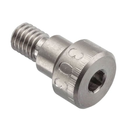 Shoulder Screw, 3A Thr Sz, 1/4 in Thr Lg, 3/16 in Shoulder Lg, 18-8 Stainless Steel MPN:STR60114F03