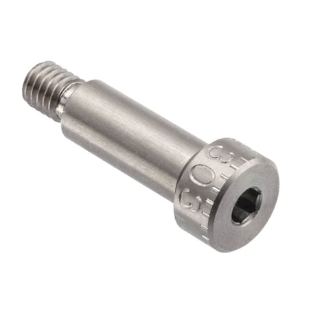 Shoulder Screw, 3A Thr Sz, 1/4 in Thr Lg, 5/8 in Shoulder Lg, 18-8 Stainless Steel MPN:STR60114F10