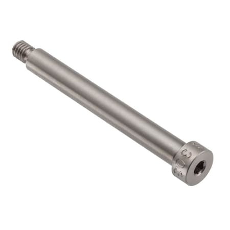 Shoulder Screw, 3A Thr Sz, 1/4 in Thr Lg, 2 in Shoulder Lg, 18-8 Stainless Steel MPN:STR60114F32