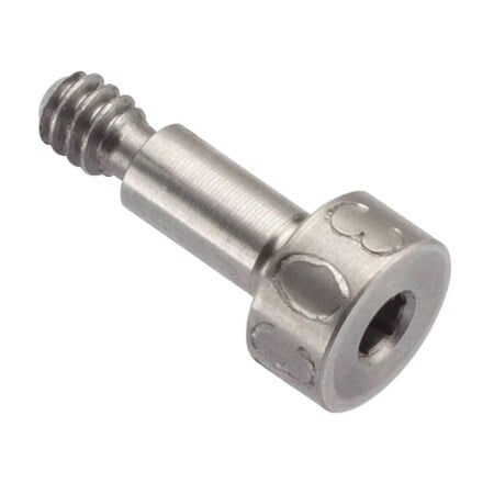Self-Locking Shoulder Screws, 3A Thr Sz, 5/32 Thr Lg, 5/16 in Shoulder Lg, 18-8 Stainless Steel MPN:STR60118C05-PATCH