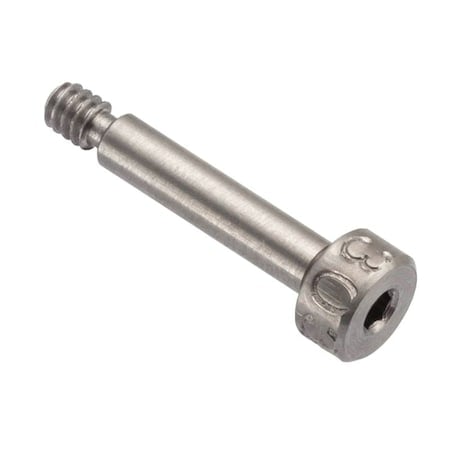 Shoulder Screw, 3A Thr Sz, 5/32 Thr Lg, 9/16 Shoulder Lg, 18-8 Stainless Steel MPN:STR60118C09