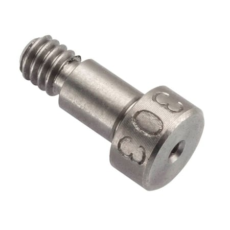 Shoulder Screw, 3A Thr Sz, 3/16 Thr Lg, 1/4 in Shoulder Lg, 18-8 Stainless Steel MPN:STR60131C04-DD