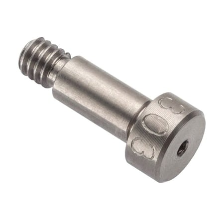 Shoulder Screw, 3A Thr Sz, 3/16 Thr Lg, 3/8 in Shoulder Lg, 18-8 Stainless Steel MPN:STR60131C06-DD