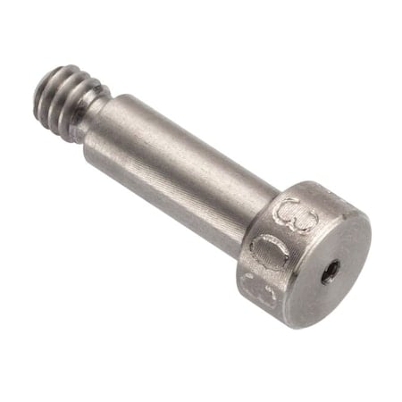 Shoulder Screw, 3A Thr Sz, 3/16 Thr Lg, 1/2 in Shoulder Lg, 18-8 Stainless Steel MPN:STR60131C08-DD