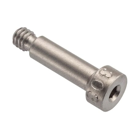 Shoulder Screw, 3A Thr Sz, 3/16 Thr Lg, 9/16 Shoulder Lg, 18-8 Stainless Steel MPN:STR60131C09