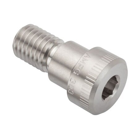 Shoulder Screw, 3A Thr Sz, 7/8 Thr Lg, 1/2 in Shoulder Lg, 18-8 Stainless Steel MPN:STR60134C08