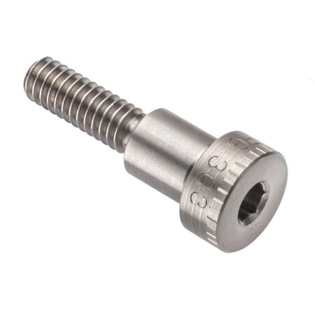 Shoulder Screw, 3A Thr Sz, 3/4 Thr Lg, 7/16 in Shoulder Lg, 18-8 Stainless Steel MPN:STR60138C07-1420