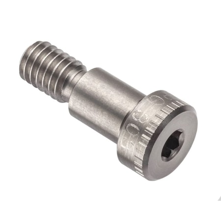 Shoulder Screw, 3A Thr Sz, 1/2 Thr Lg, 1/2 in Shoulder Lg, 18-8 Stainless Steel MPN:STR60138C08