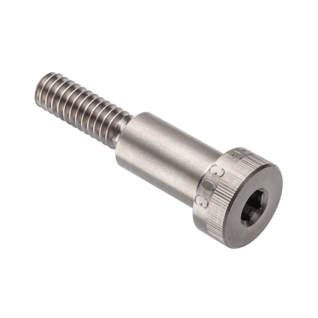 Shoulder Screw, 3A Thr Sz, 3/4 Thr Lg, 11/16 in Shoulder Lg, 18-8 Stainless Steel MPN:STR60138C11-1420