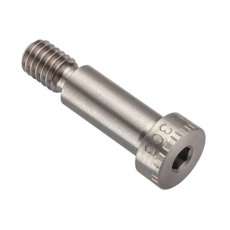 Shoulder Screw, 3A Thr Sz, 1/2 Thr Lg, 7/8 in Shoulder Lg, 18-8 Stainless Steel MPN:STR60138C14