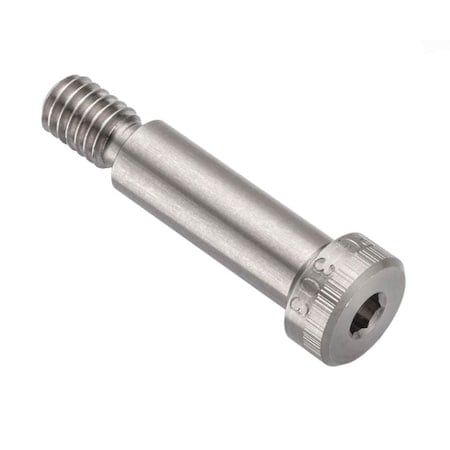 Shoulder Screw, 3A Thr Sz, 1/2 Thr Lg, 1-1/8 in Shoulder Lg, 18-8 Stainless Steel MPN:STR60138C18