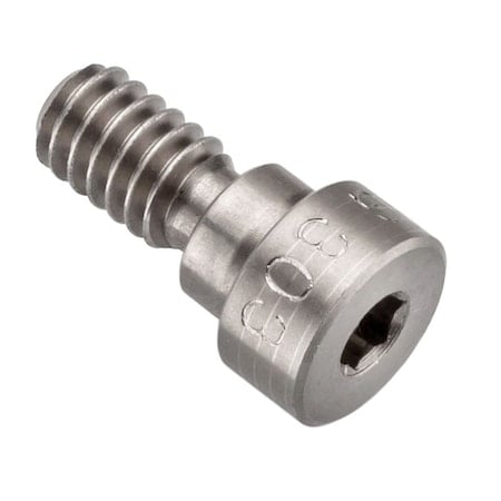 Shoulder Screw, 3A Thr Sz, 7/16 Thr Lg, 5/32 in Shoulder Lg, 18-8 Stainless Steel MPN:STR60151C02.5