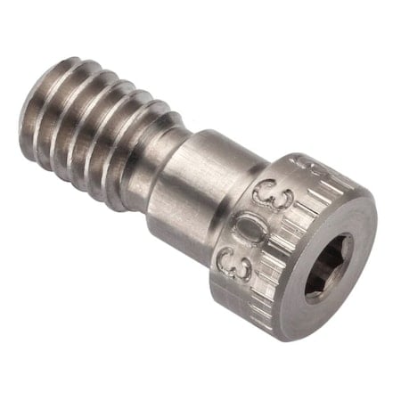 Shoulder Screw, 2A Thr Sz, 7/16 Thr Lg, 1/4 in Shoulder Lg, 18-8 Stainless Steel MPN:STR60151C04-OST