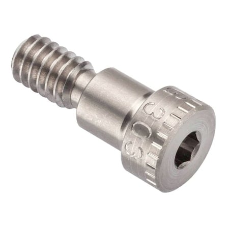 Shoulder Screw, 3A Thr Sz, 7/16 Thr Lg, 11/32 in Shoulder Lg, 18-8 Stainless Steel MPN:STR60151C05.5