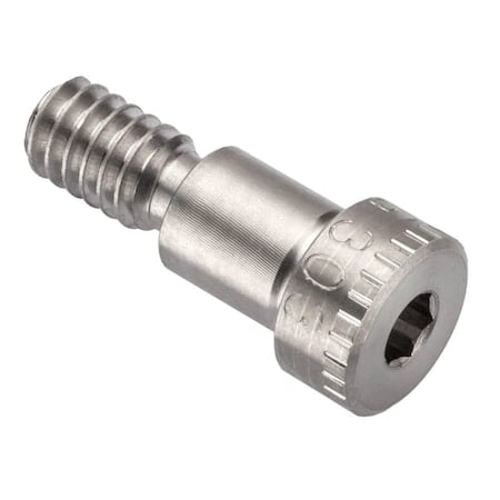 Shoulder Screw, 3A Thr Sz, 7/16 Thr Lg, 13/32 in Shoulder Lg, 18-8 Stainless Steel MPN:STR60151C06.5