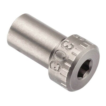 Shoulder Screw, 2B Thr Sz, 1/4 in Thr Lg, 1/2 in Shoulder Lg, 18-8 Stainless Steel MPN:STR60151C08-TAP