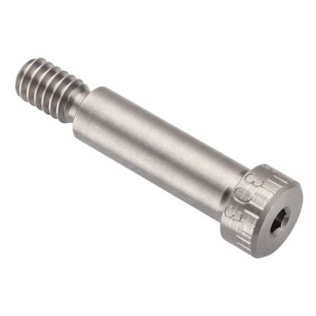 Shoulder Screw, 3A Thr Sz, 7/16 Thr Lg, 1 in Shoulder Lg, 18-8 Stainless Steel MPN:STR60151C16-DD
