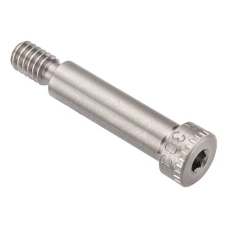 Shoulder Screw, 3A Thr Sz, 7/16 Thr Lg, 1-1/8 in Shoulder Lg, 18-8 Stainless Steel MPN:STR60151C18