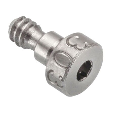 Self-Locking Shoulder Screws, 3A Thr Sz, 3/16 Thr Lg, 1/8 in Shoulder Lg, 18-8 Stainless Steel MPN:STR60153C02-PATCH