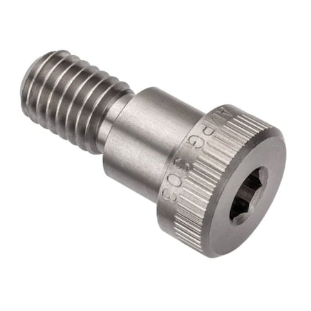 Shoulder Screw, 3A Thr Sz, 3/4 Thr Lg, 1/2 in Shoulder Lg, 18-8 Stainless Steel MPN:STR60158C08